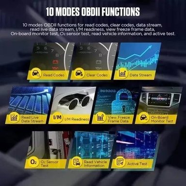 SCANNER AUTOMOTRIZ AUTOOL CHANGAN HAVAL CHERY GEELY MG GREAT ROEWE - 5
