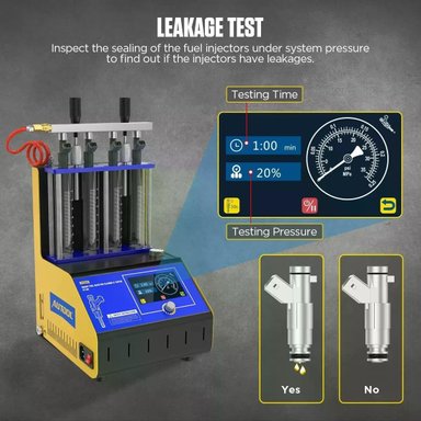 LIMPIADOR Y PROBADOR DE INYECTORES AUTOMOTRIZ AUTOOL CT180 - 3