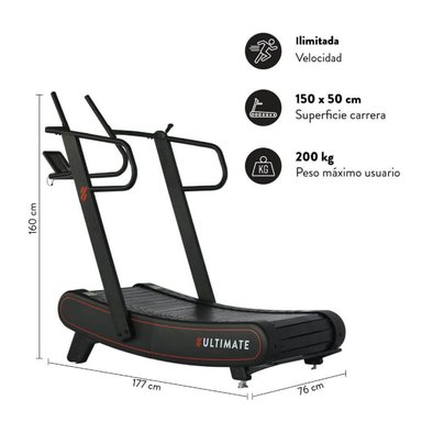 TROTADORA ULTIMATE FITNESS C600 CURVA - 2