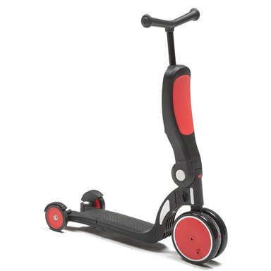 SCOOTER KANGGU MONOPATÍN PLEGABLE NIÑO 5 EN 1 ROJO - 1