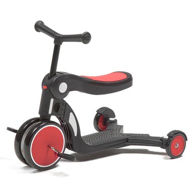 SCOOTER KANGGU MONOPATÍN PLEGABLE NIÑO 5 EN 1 ROJO - 2