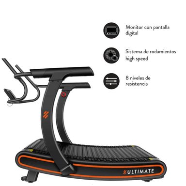 TROTADORA ULTIMATE FITNESS C1000 30 KM/HR CURVA ELITE - 3