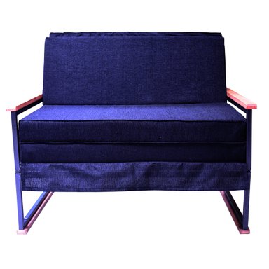 FUTON RECUTEX FOLK NEGRO 1.5 PLAZA - 1
