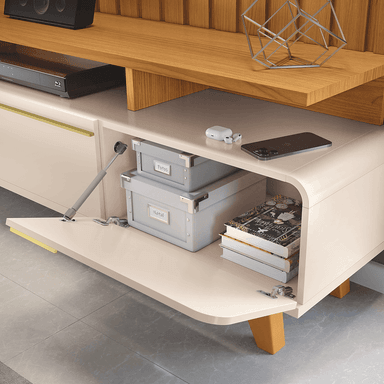 RACK TV SIENA 70' 200X61X38 CM - 4
