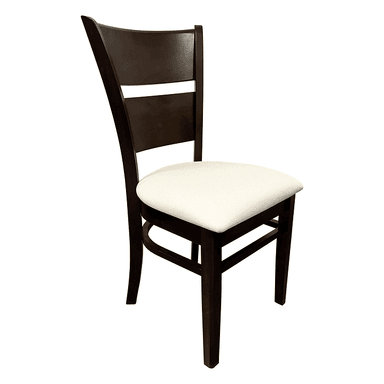JUEGO DE COMEDOR EXTENDIBLE JULIETTE CHOCOLATE 6 SILLAS MARFIL - 7