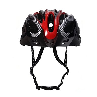 CASCO BICICLETA PROFESIONAL FULL SEGURIDAD EN COLOR ROJO - 2