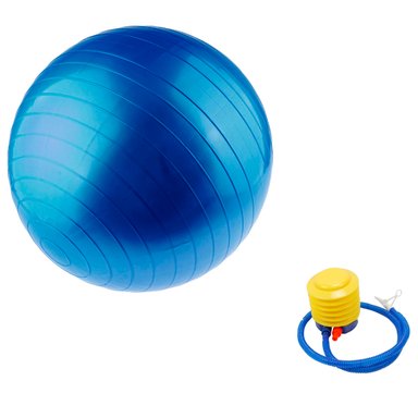 PELOTA YOGA DEPORTES PILATES 60 CM AZUL - 2
