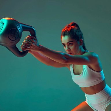 PESA KETTLEBELL IMPORTCLICK 10 KG MANCUERNA RUSA MANGO METÁLICO - 5