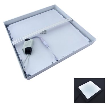 FOCO LED IMPORTCLICK HOG.106 PANEL 24 WATT CUADRADO SOBREPUESTO LUZ BLANCA - 3