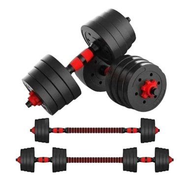 SET MANCUERNAS IMPORTCLICK 3 KG PESAS 15 FITNESS AJUSTABLES - 3