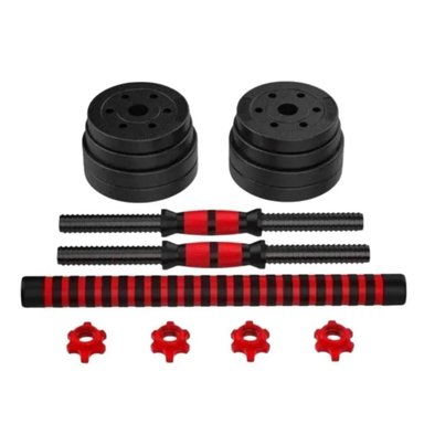 SET MANCUERNAS IMPORTCLICK 20 KG PESAS FITNESS AJUSTABLES - 4