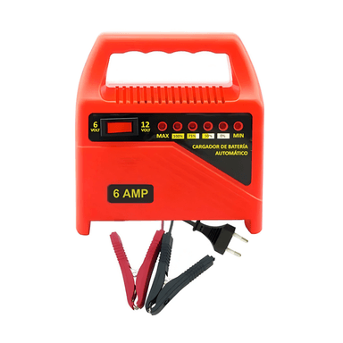 CARGADOR BATERÍA IMPORTCLICK AUTO MOTO 6/12 VOLT 6 AMPERES - 2