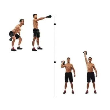 PESA KETTLEBELL IMPORTCLICK 2 KG MANCUERNA RUSA MANGO METÁLICO - 4