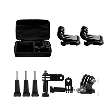 KIT IMPORTCLICK TEC.115 30 ACCESORIOS CÁMARA DEPORTIVA GOPRO ESTUCHE - 4