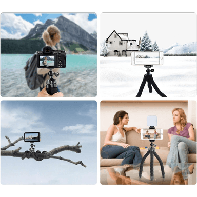 KIT IMPORTCLICK TEC.115 30 ACCESORIOS CÁMARA DEPORTIVA GOPRO ESTUCHE - 5