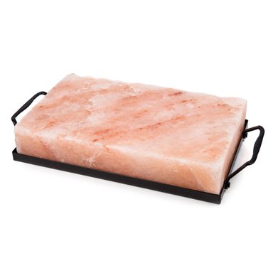 TABLA SAL HIMALAYA CON SOPORTE METAL - 1
