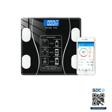 PESA IMPORTCLICK SAL.42 BALANZA ELECTRÓNICA BLUETOOTH 27 CM VIDRIO NEGRO - 6