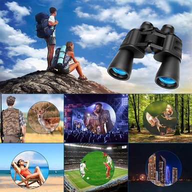 BINOCULAR PROFESIONAL 20X50 LARGO ALCANCE 1000M - 6