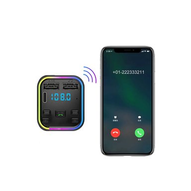 REPRODUCTOR MP3 TRANSMISOR IMPORTCLICK aut.105 FM PD TIPO-C USB LED AUTOMÓVIL - 3