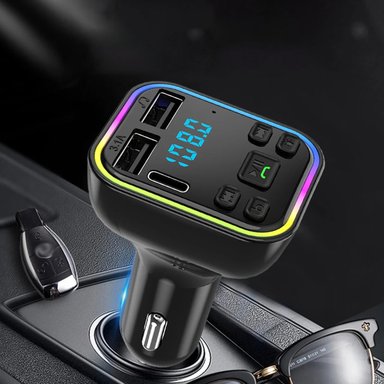 REPRODUCTOR MP3 TRANSMISOR IMPORTCLICK aut.105 FM PD TIPO-C USB LED AUTOMÓVIL - 4