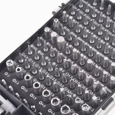 SET HERRAMIENTAS IMPORTCLICK DESTORNILLADORES HER.33 135 PIEZAS PRECISION PROFESIONAL 135 EN 1 - 4