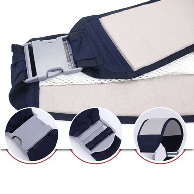 PORTABEBÉ IMPORTCLICK INF.62 FULAR CANGURO ERGONÓMICO GRIS - 5