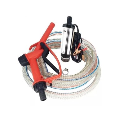KIT IMPORTCLICK BOMBA TRASVASIJE DIESEL AGUA BENCINA COMBUSTIBLE 12 V - 1