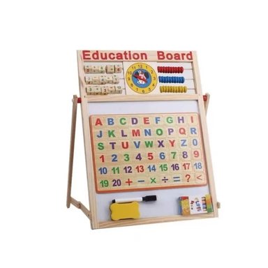 PIZARRA IMPORTCLICK EDUCATIVA ABC ABACO MULTIPROPÓSITO 44X37 CM - 1