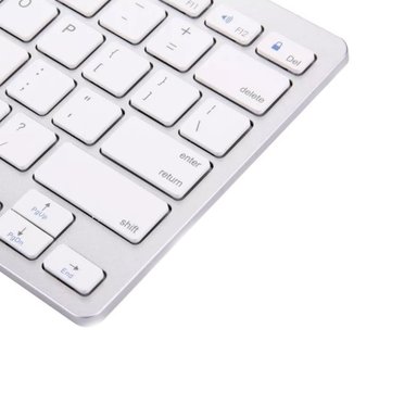 TECLADO UNIVERSAL INALÁMBRICO IMPORTCLICK BLUETOOTH PLATEADO - 4