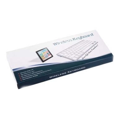 TECLADO UNIVERSAL INALÁMBRICO IMPORTCLICK BLUETOOTH PLATEADO - 6