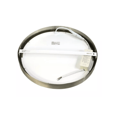 FOCO PANEL LED PLAFÓN SOBREPUESTO REDONDO LUZ NEUTRA 220V 4000°K NÍQUEL BLANCO 30 CM - 3