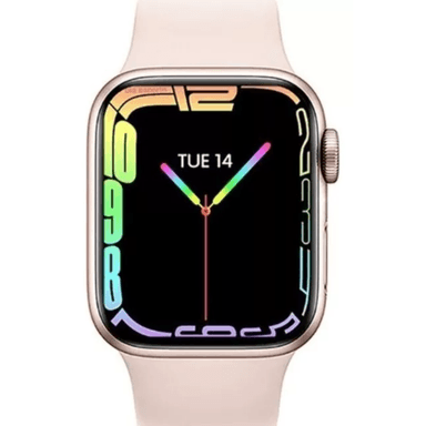 RELOJ DE PULSERA IMPORTCLICK INTELIGENTE SMARTWATCH BLUETOOTH ACTIVIDAD CARDÍACA DEPORTE ROSADA - 1