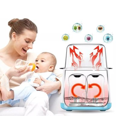 CALENTADOR IMPORTCLICK BLANCO ESTERILIZADOR ELÉCTRICO MAMADERAS MULTIFUNCIONAL 6 EN 1 - 3