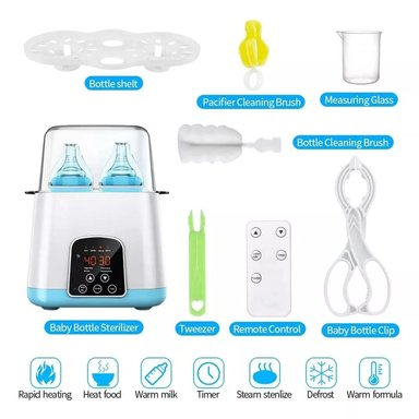 CALENTADOR IMPORTCLICK BLANCO ESTERILIZADOR ELÉCTRICO MAMADERAS MULTIFUNCIONAL 6 EN 1 - 4