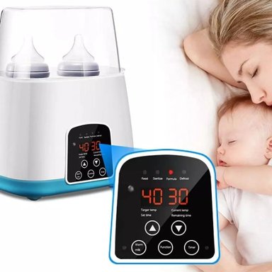 CALENTADOR IMPORTCLICK BLANCO ESTERILIZADOR ELÉCTRICO MAMADERAS MULTIFUNCIONAL 6 EN 1 - 5