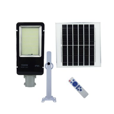 FOCO BRAZO SOLAR 1500 W 1216 LED PLACA METAL CONTROL - 1