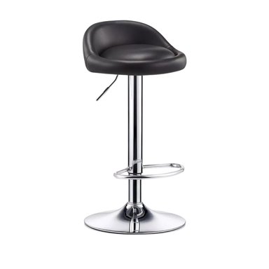 TABURETE IMPORTCLICK NEGRO SILLA PISO BAR 80 CM - 1