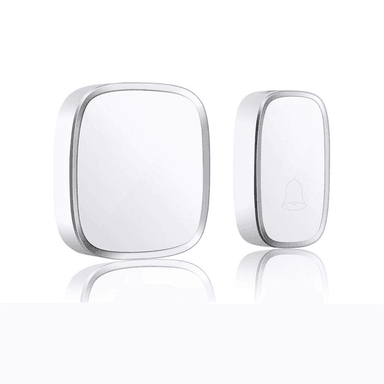 TIMBRE INALÁMBRICO LUZ LED 2 REC 1 TRANSMISOR 220V ALCANCE 300 M - 2