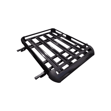 PARRILA TECHO AUTOMÓVIL ALUMINIO 15X90X130 CM BARRAS PORTA EQUIPAJE NEGRO - 7