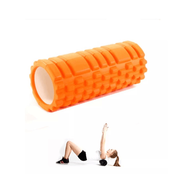RODILLO YOGA IMPORTCLICK PILATES EJERCICIOS ELONGACIÓN NARANJO - 3