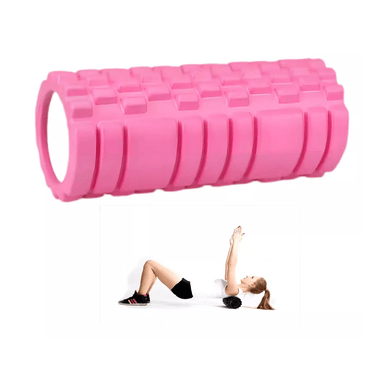 RODILLO YOGA IMPORTCLICK PILATES EJERCICIOS ELONGACIÓN ROSADO - 2