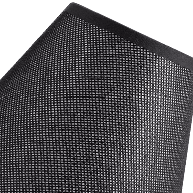PANTALLA VESTIDO LÁMPARA REPUESTO REDONDA 25X16.5X20 CM E27 NEGRO - 2