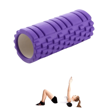 RODILLO YOGA IMPORTCLICK PILATES EJERCICIOS ELONGACIÓN VIOLETA - 3