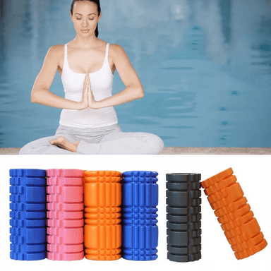 RODILLO YOGA IMPORTCLICK PILATES EJERCICIOS ELONGACIÓN VIOLETA - 4