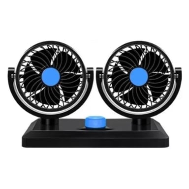 VENTILADOR DOBLE AUTO ROTACIÓN 360° - 2