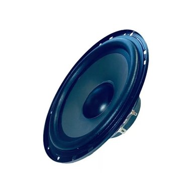 SET 2 PARLANTES AUTO 16 CM REDONDO 100 WATT COAXIAL 2 VÍAS HIFI NEGRO - 2