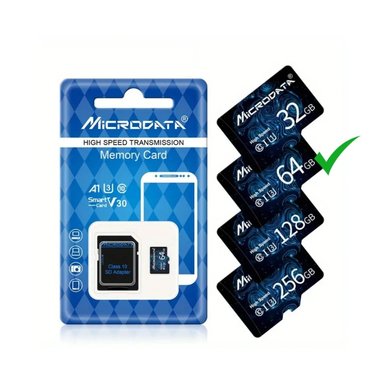 TARJETA MEMORIA MICROSD 64 GB 15-30 MB/S CLASE10 + ADAPTADOR - 2