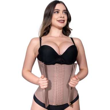 CINTURILLA REDUCTORA 9 VARILLAS – TRES LINEAS DE BROCHES Y CREMALLERA – REF LZ3 - 1