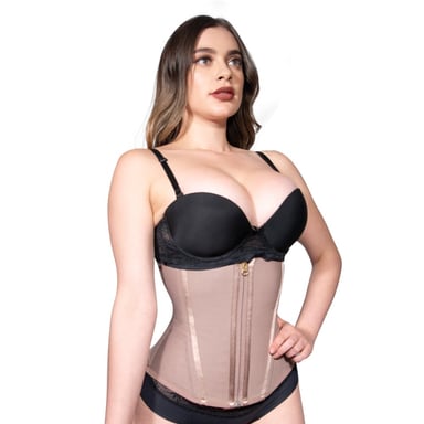 CINTURILLA REDUCTORA 9 VARILLAS – TRES LINEAS DE BROCHES Y CREMALLERA – REF LZ3 - 2