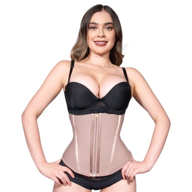 CINTURILLA REDUCTORA 9 VARILLAS – TRES LINEAS DE BROCHES Y CREMALLERA – REF LZ3 - 3
